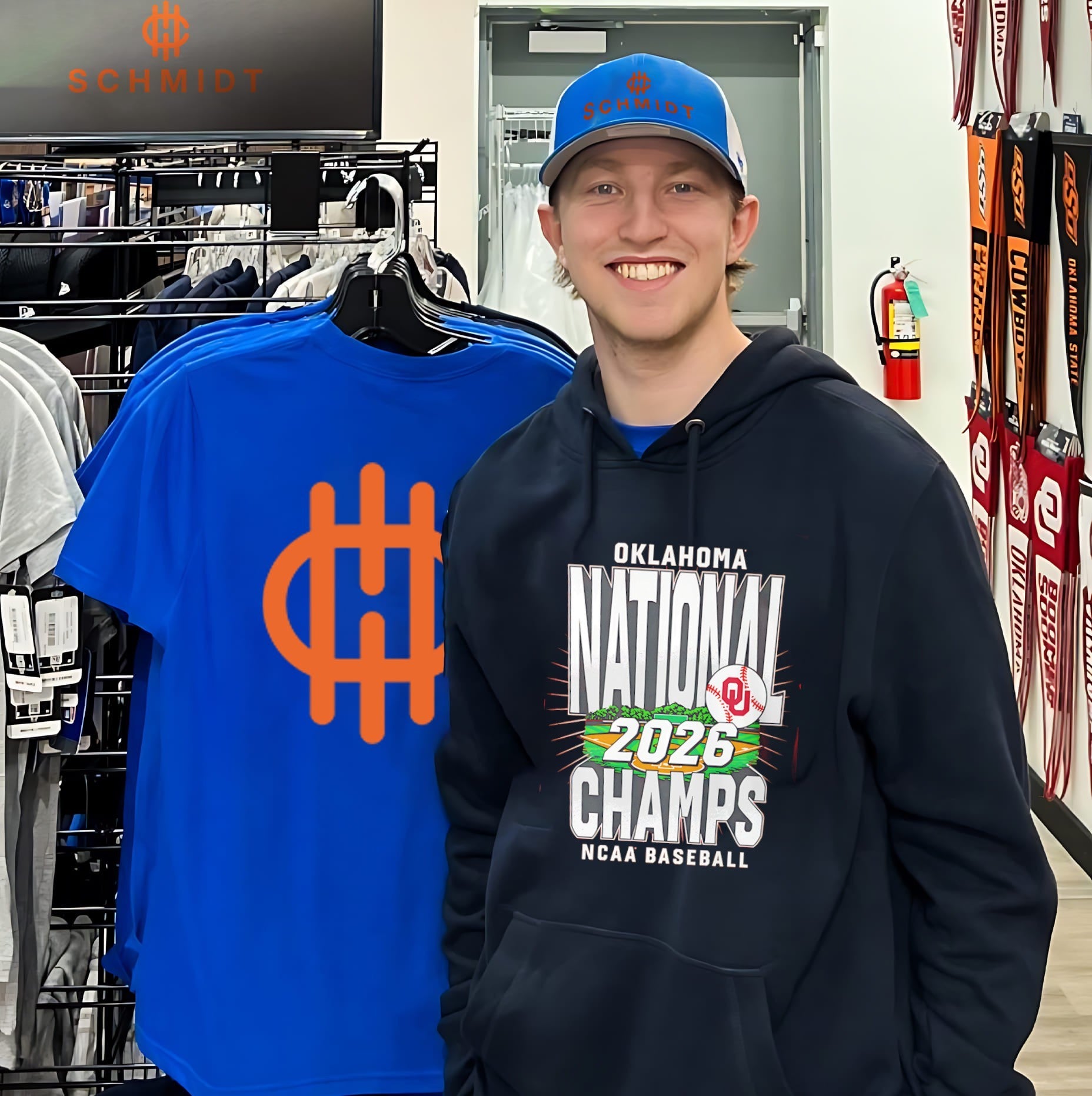 Oklahoma Sooners 2026 College World Series Champions Field shirt