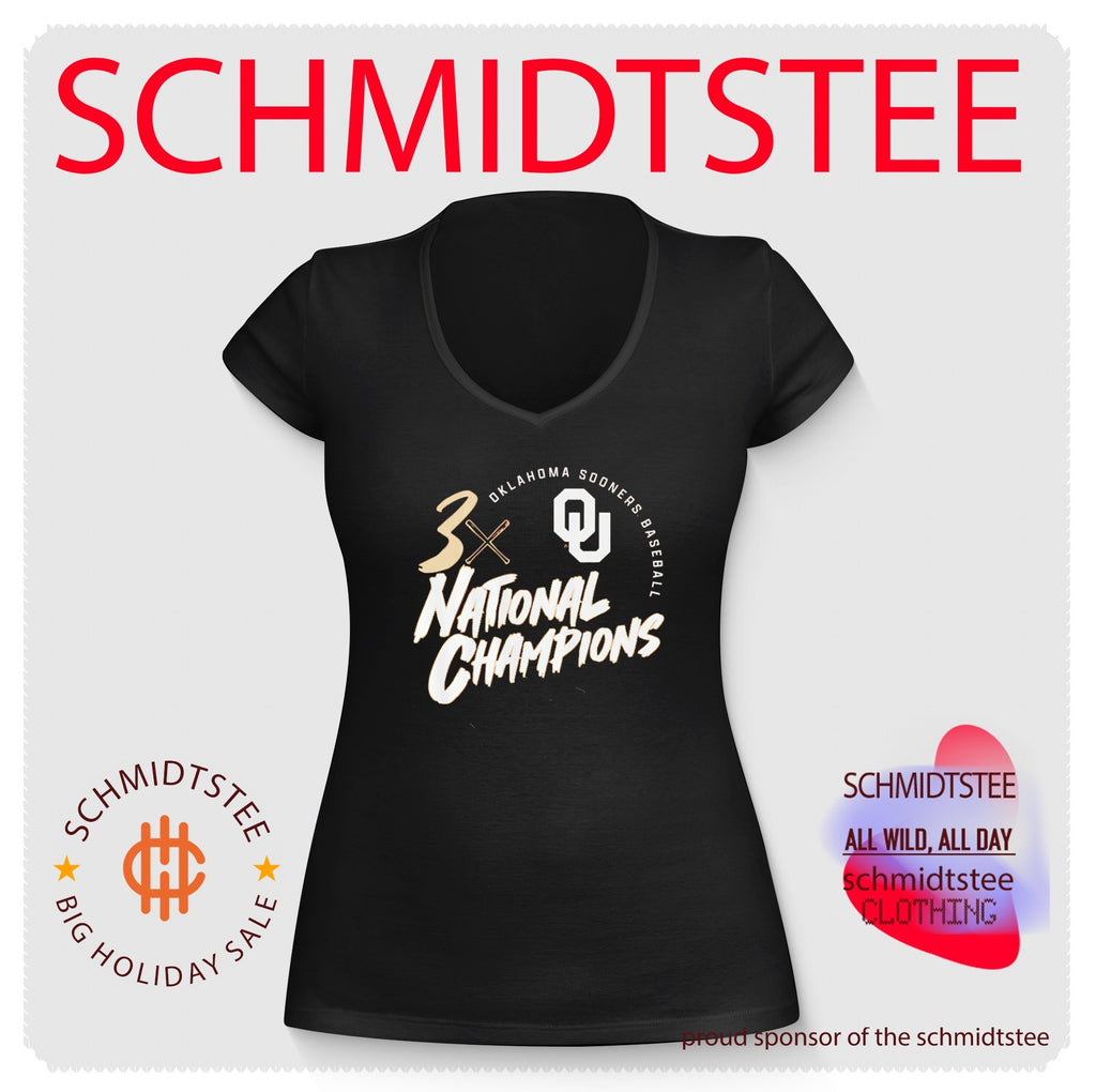 Oklahoma Sooners Baseball 3x National Champions shirt
