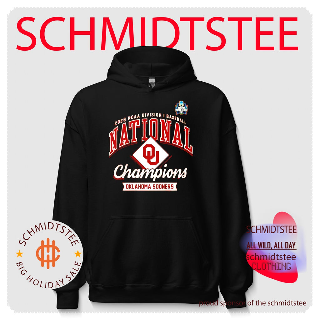 Oklahoma Sooners NCAA Division I Baseball National Champions 2026 shirt