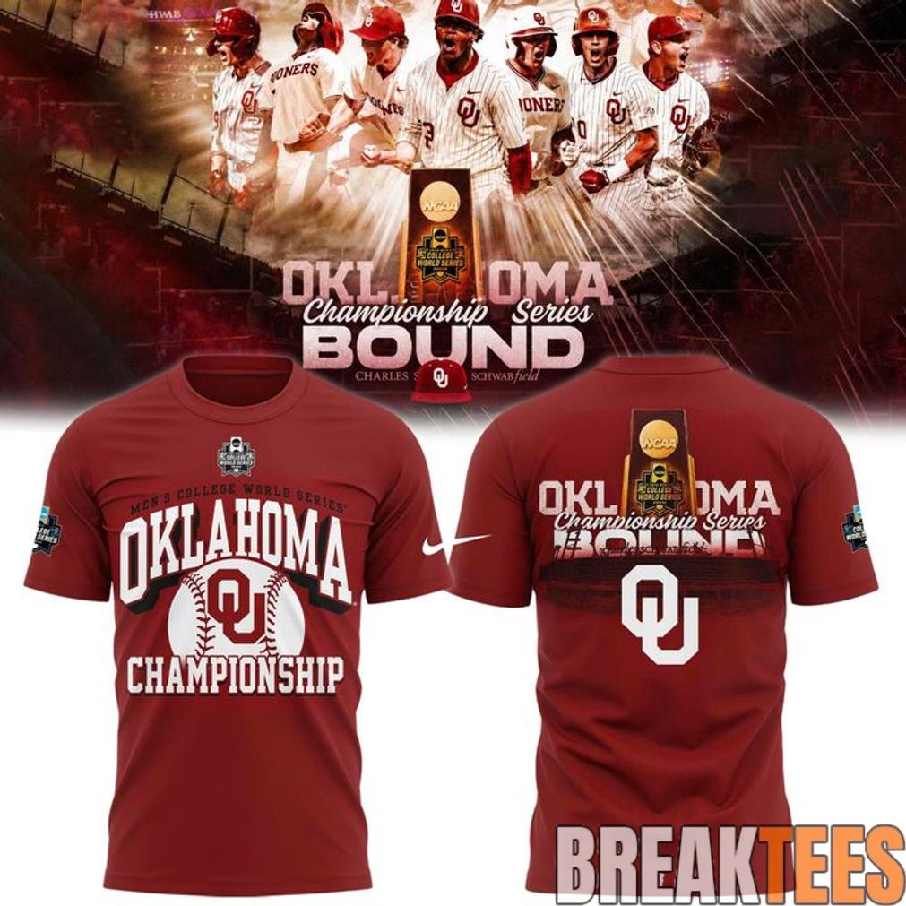 Oklahoma Sooners baseball 2026 Championship Shirt