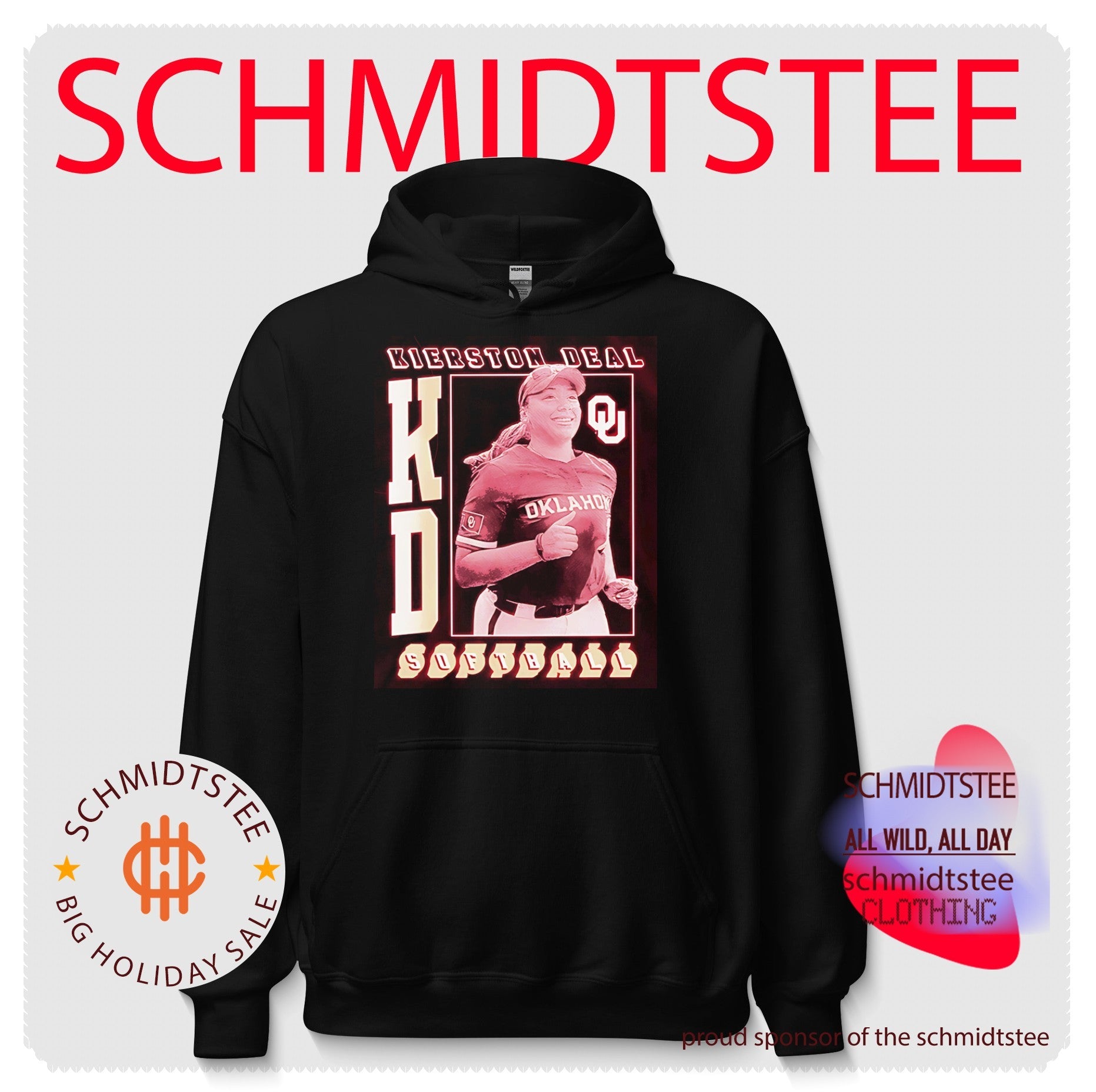 Oklahoma Sooners softball KD Kierston Deal illustration shirt