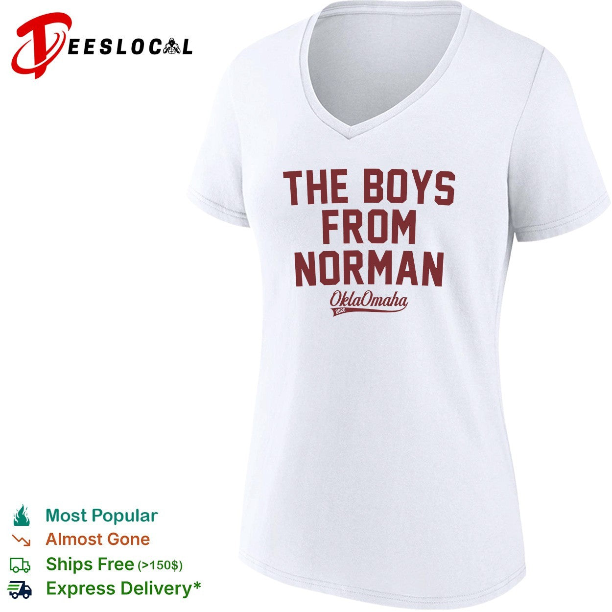 Oklahoma Sooners the boys from Norman OklaOmaha 2026 shirt