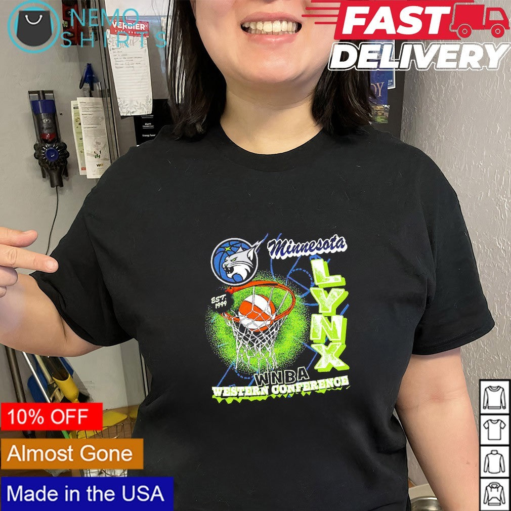 Minnesota Lynx est 1999 WNBA Western conference shirt