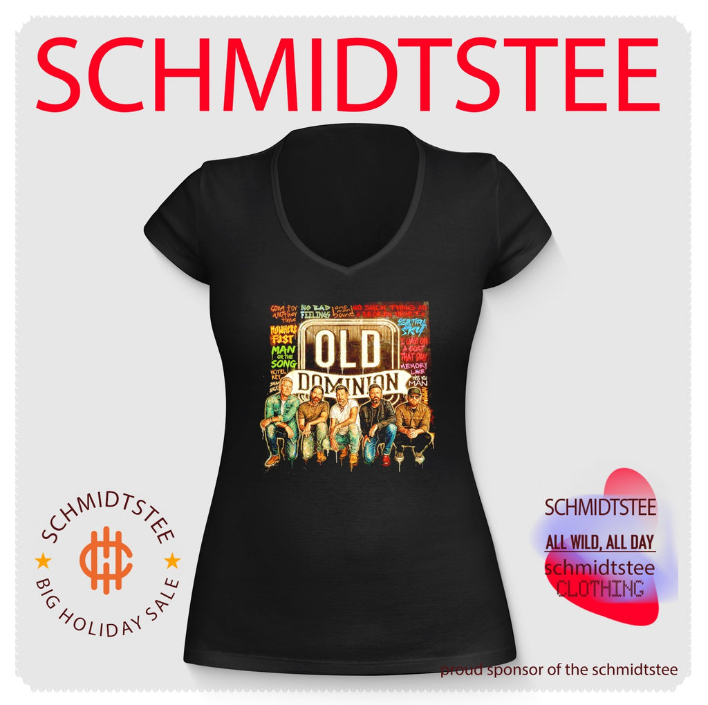 Old Dominion Band Members Graffiti Art Country Music shirt