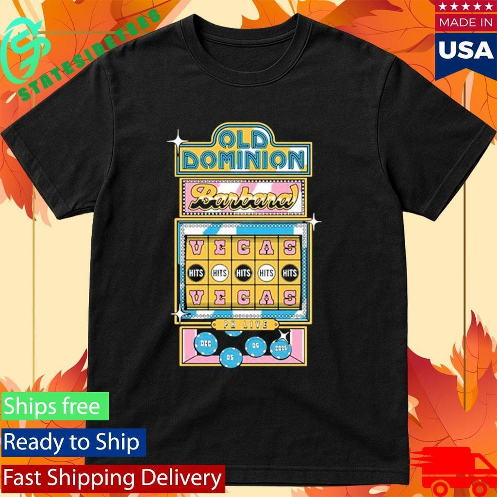 Old Dominion Planet Hollywood Las Vegas NV Dec 5 2025 Shirt
