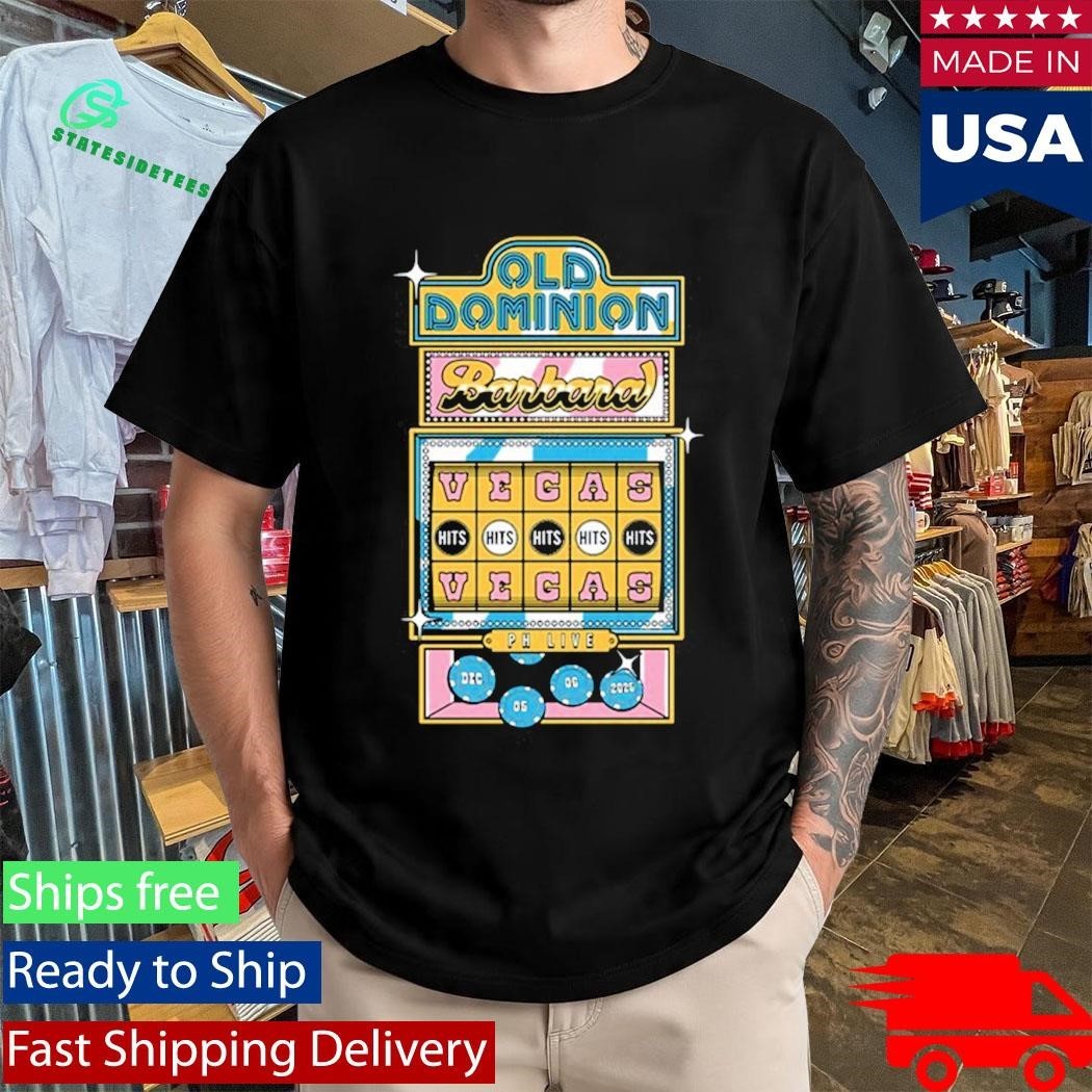 Old Dominion Planet Hollywood Las Vegas NV Dec 5 2025 Shirt
