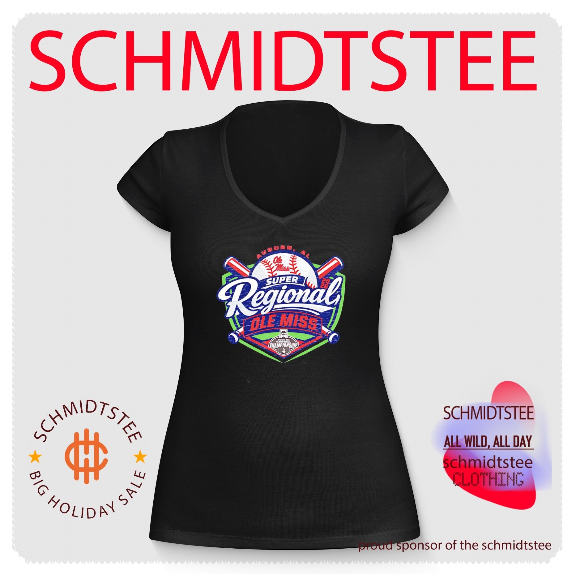 Ole Miss Rebels Baseball 2026 Super Regional Bound shirt