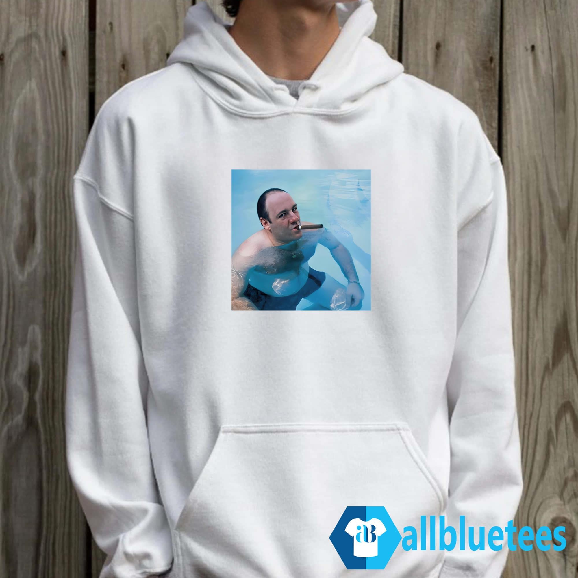 Olivia Cooke Tony Soprano Pool Smoking Cigar Shirt
