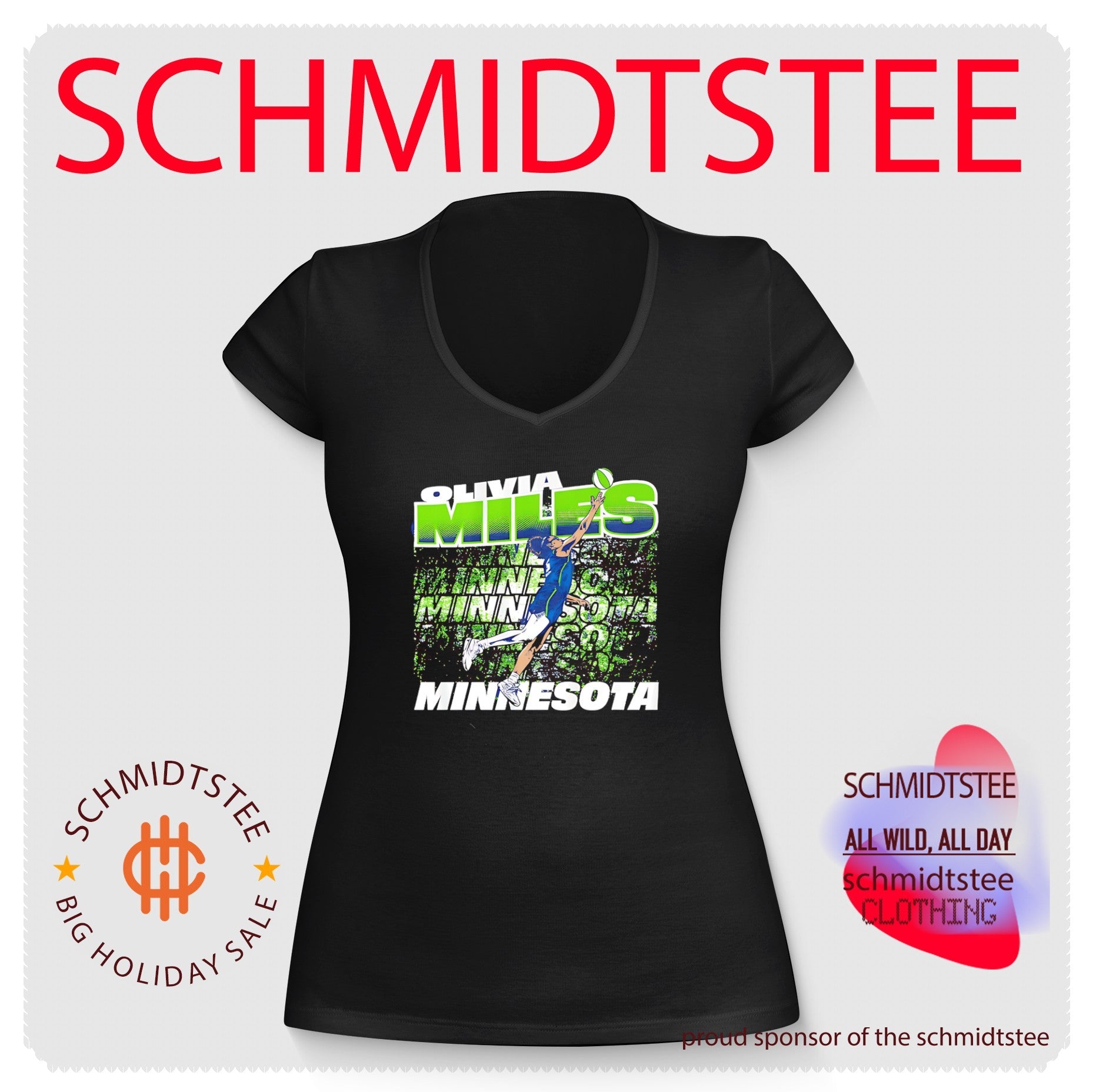 Olivia Miles Minnesota Street Ball Basketball shirt