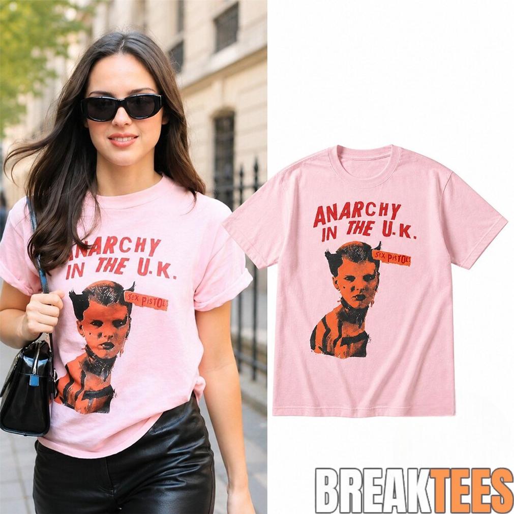 Olivia Rodrigo Sex Pistols Anarchy UK Band Graphic Shirt