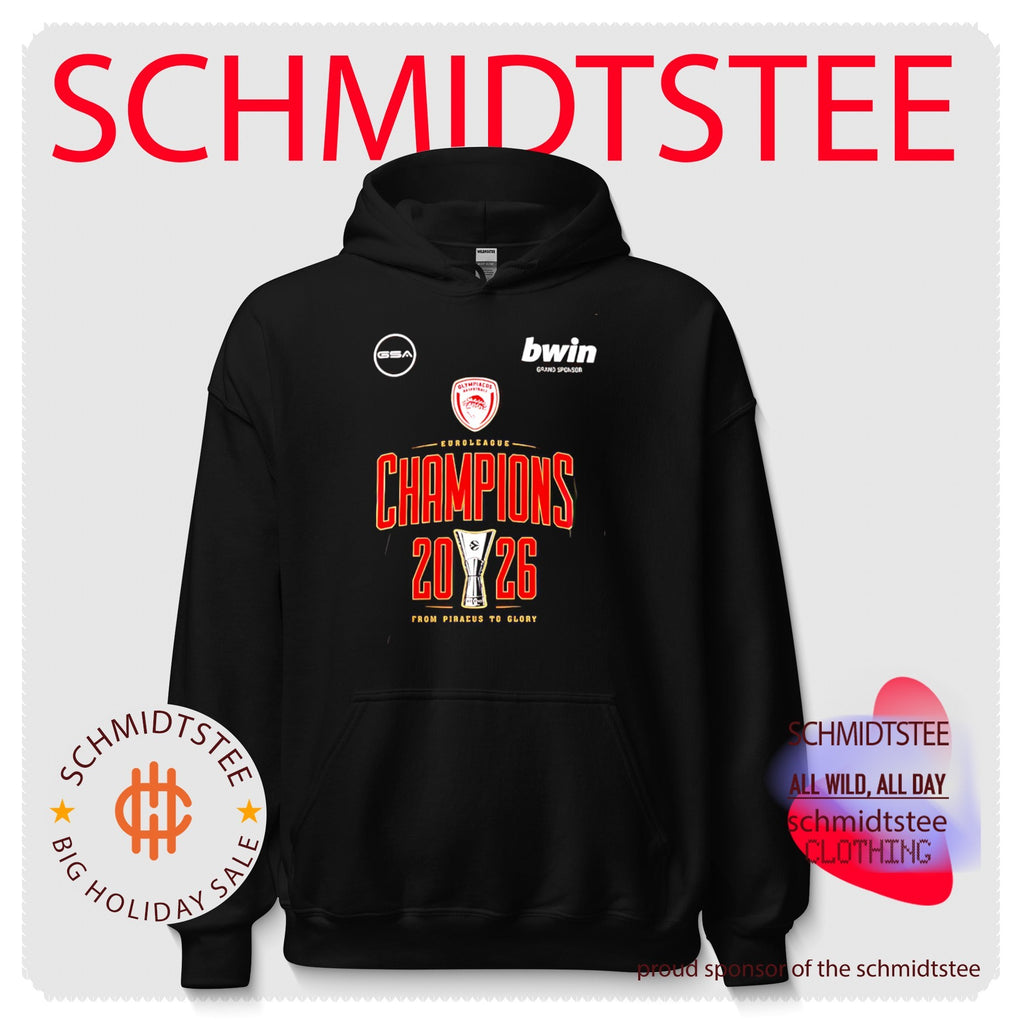 Olympiacos Bc Euroleague Champions 2026 shirt