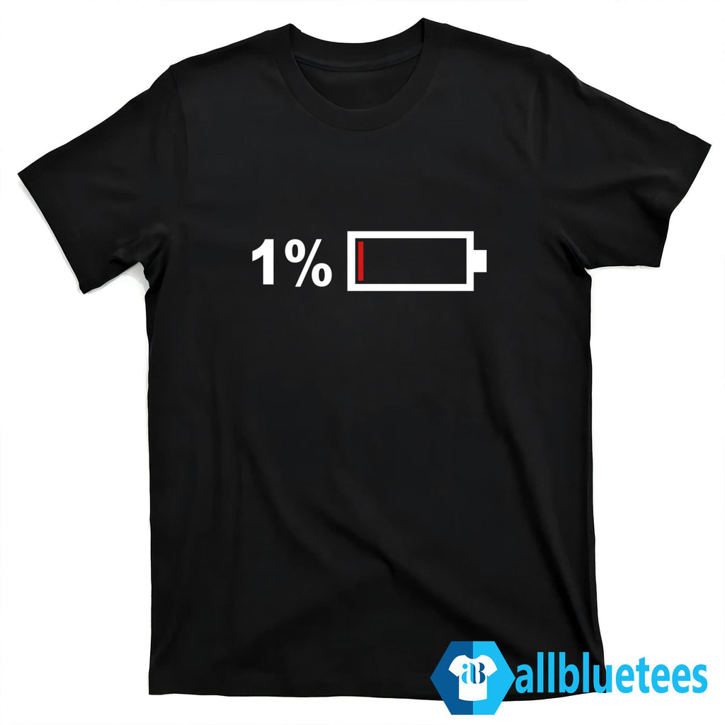 One Percent Battery Shirt