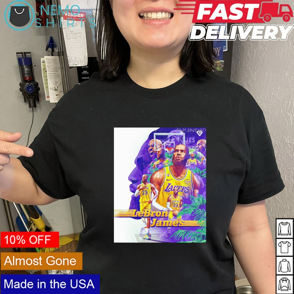 One name endless legacy LeBron James Los Angeles Lakers shirt