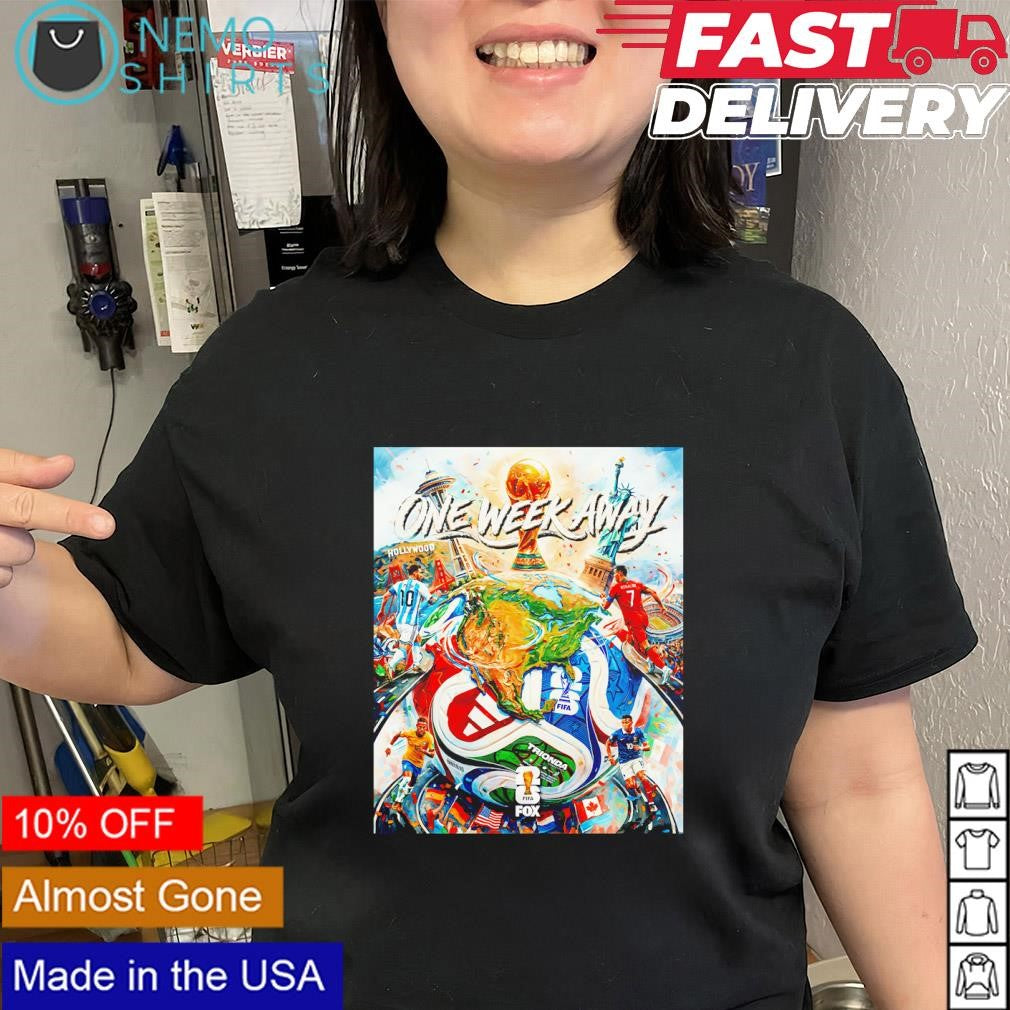 One week away 2026 FIFA World Cup Portugal Argentina French Brazil shirt