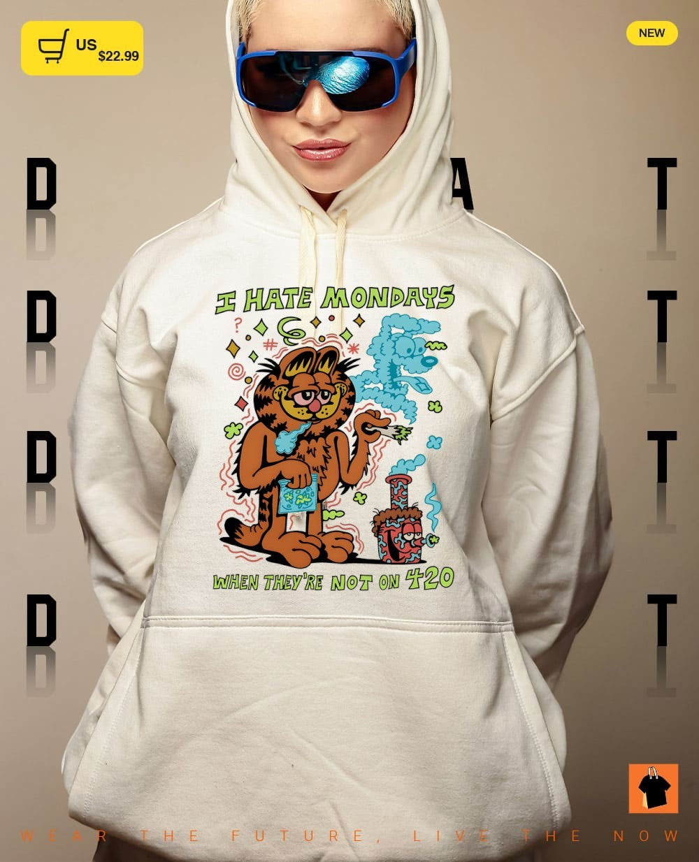 Orange Cat I hate mondays when they’re not on 420 shirt