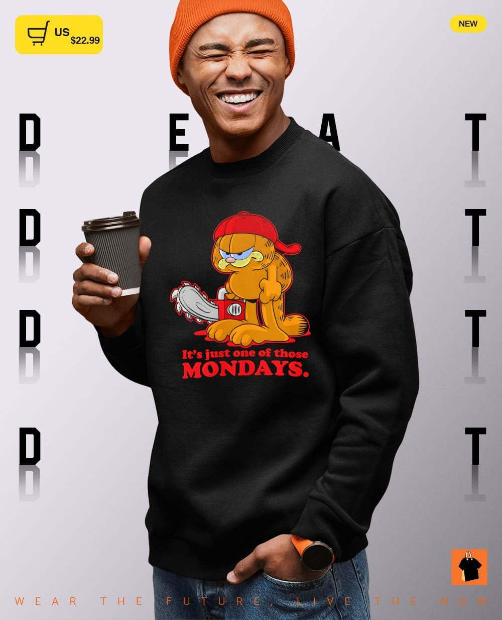 Orange cat x Limp Bizkit It’s Just One of Those Mondays shirt