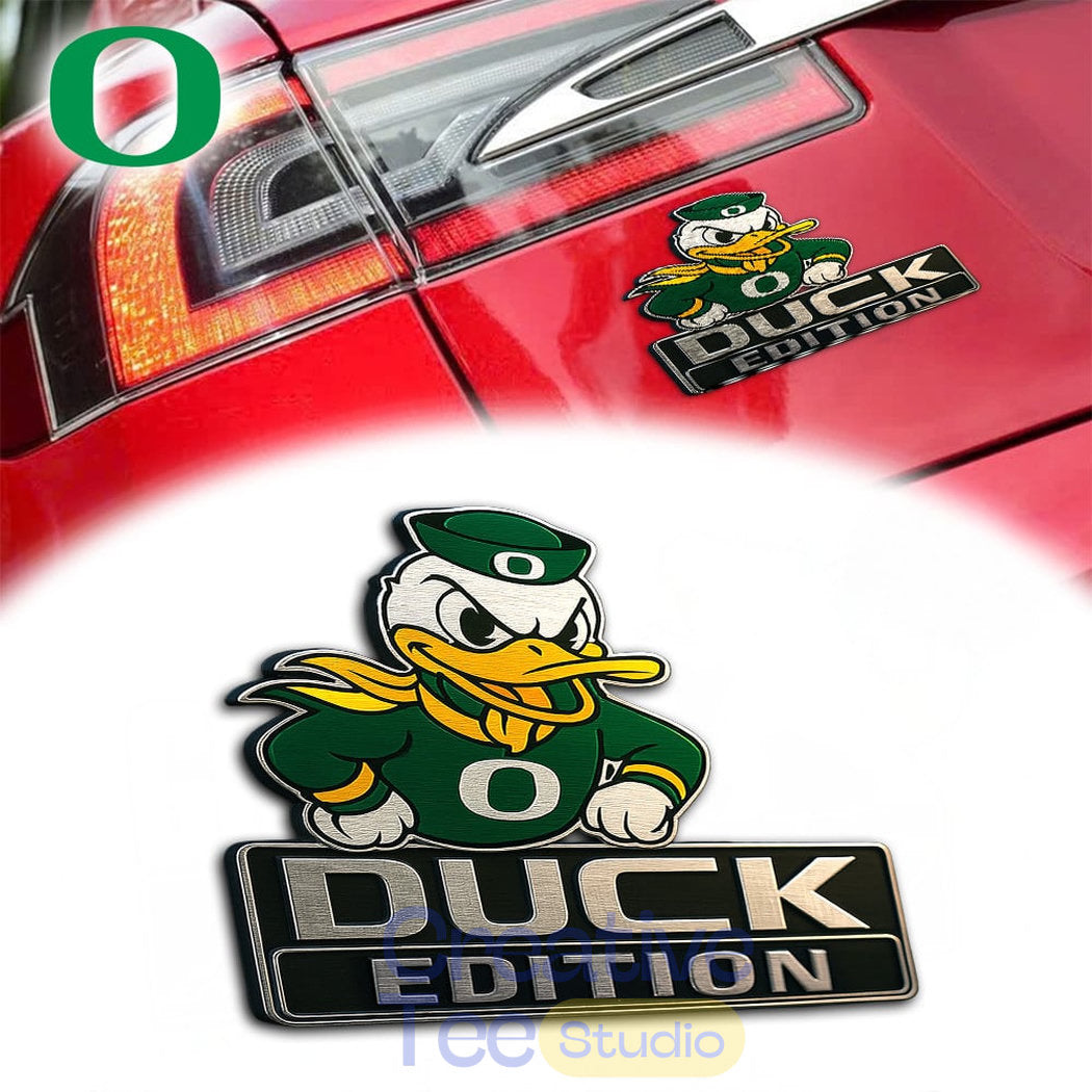 Oregon Ducks Custom Car Name Badge
