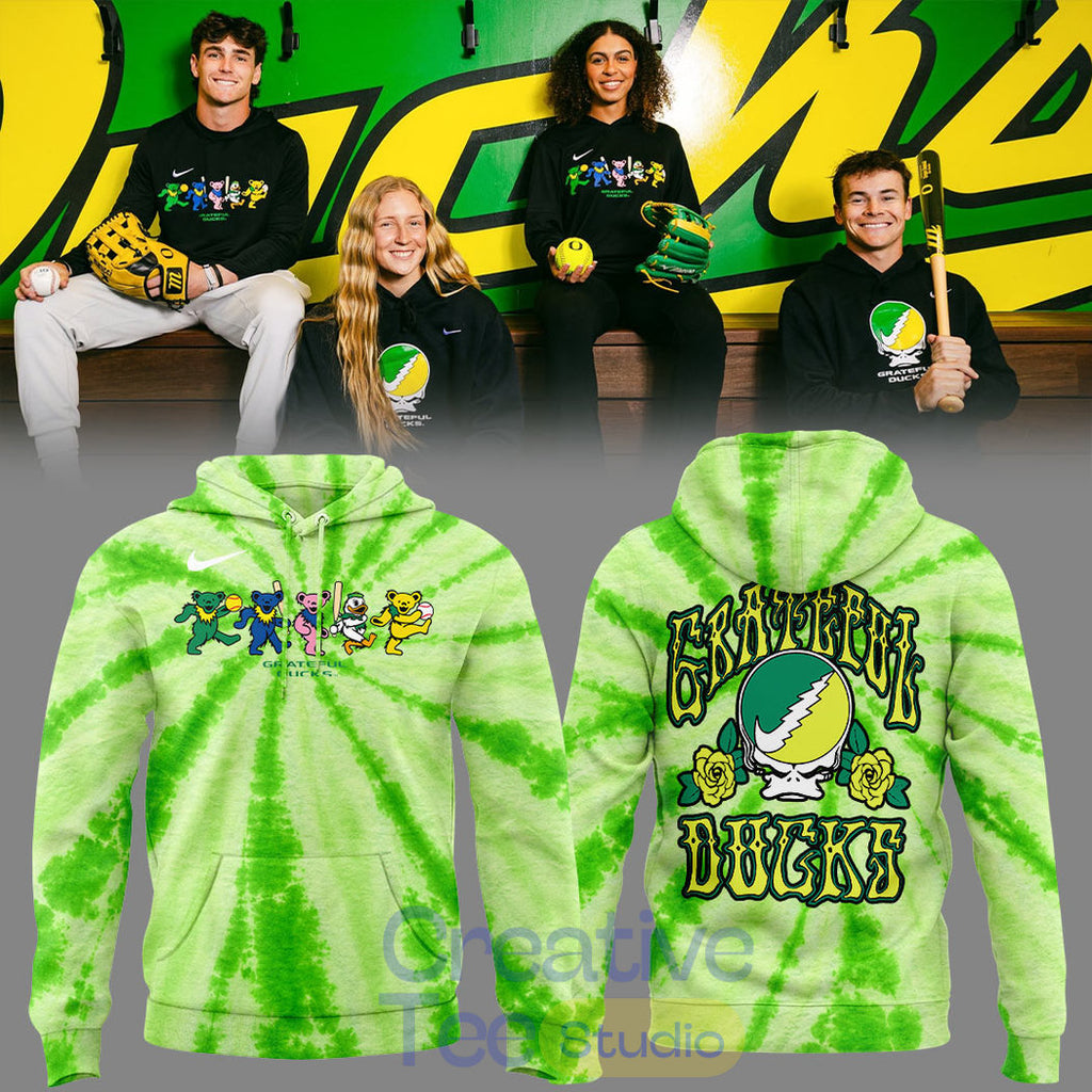 Oregon Ducks Grateful Ducks 2026 Special Hoodie