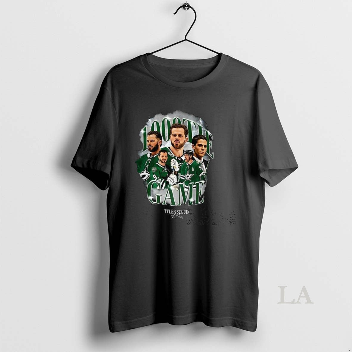 Original 1000th Game Tyler Seguin Dallas Starts Signature Shirt Hoodie Sweatshirt | PurePodTees.com