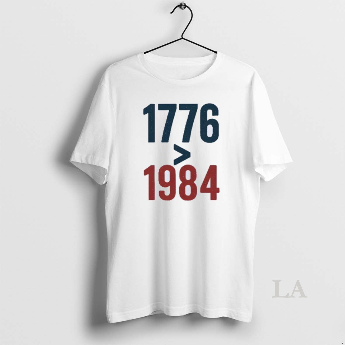 Original 1776 Greater Than Sign 1984 Shirt Hoodie Sweatshirt | PurePodTees.com