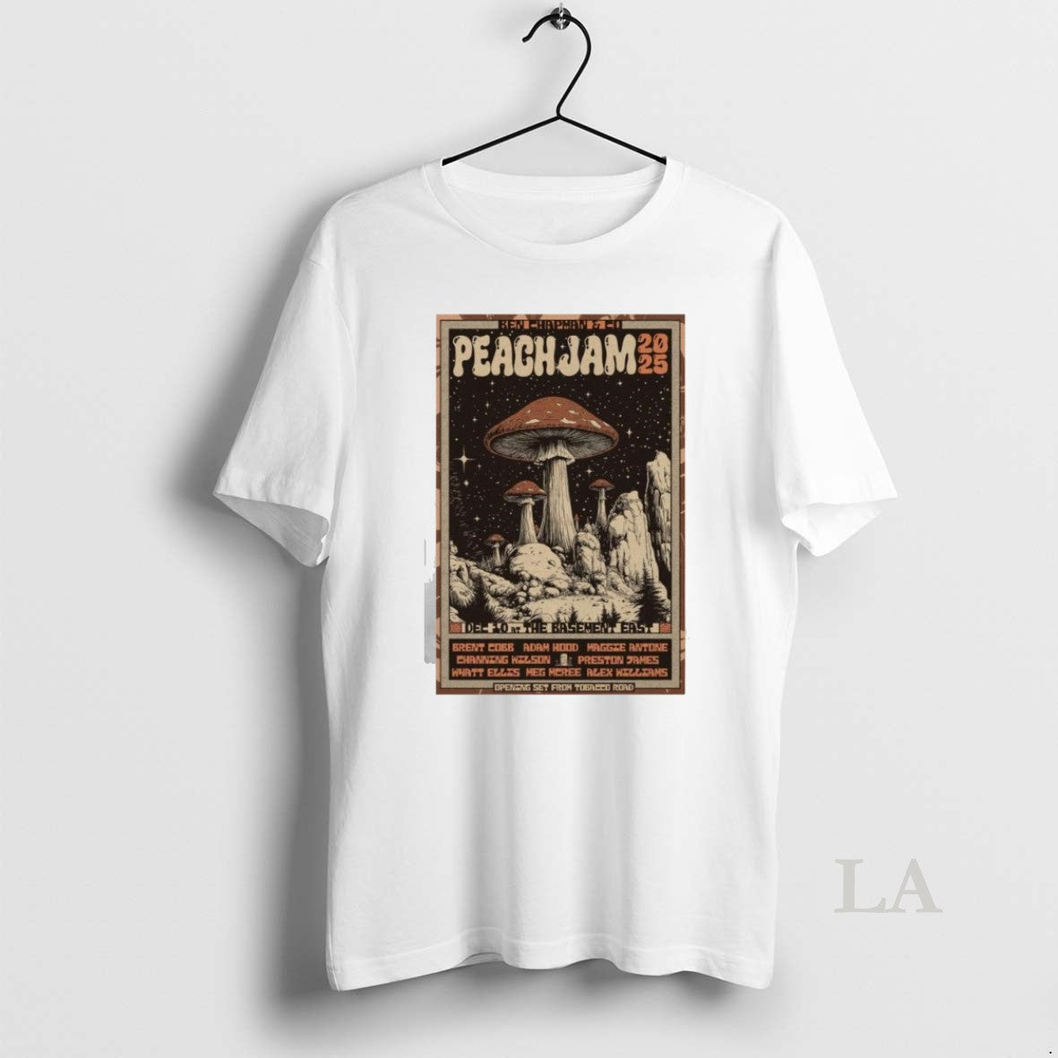 Original 2025 Ben Chapman Peach Jam With Brent Cobb Shirt Hoodie Sweatshirt | PurePodTees.com