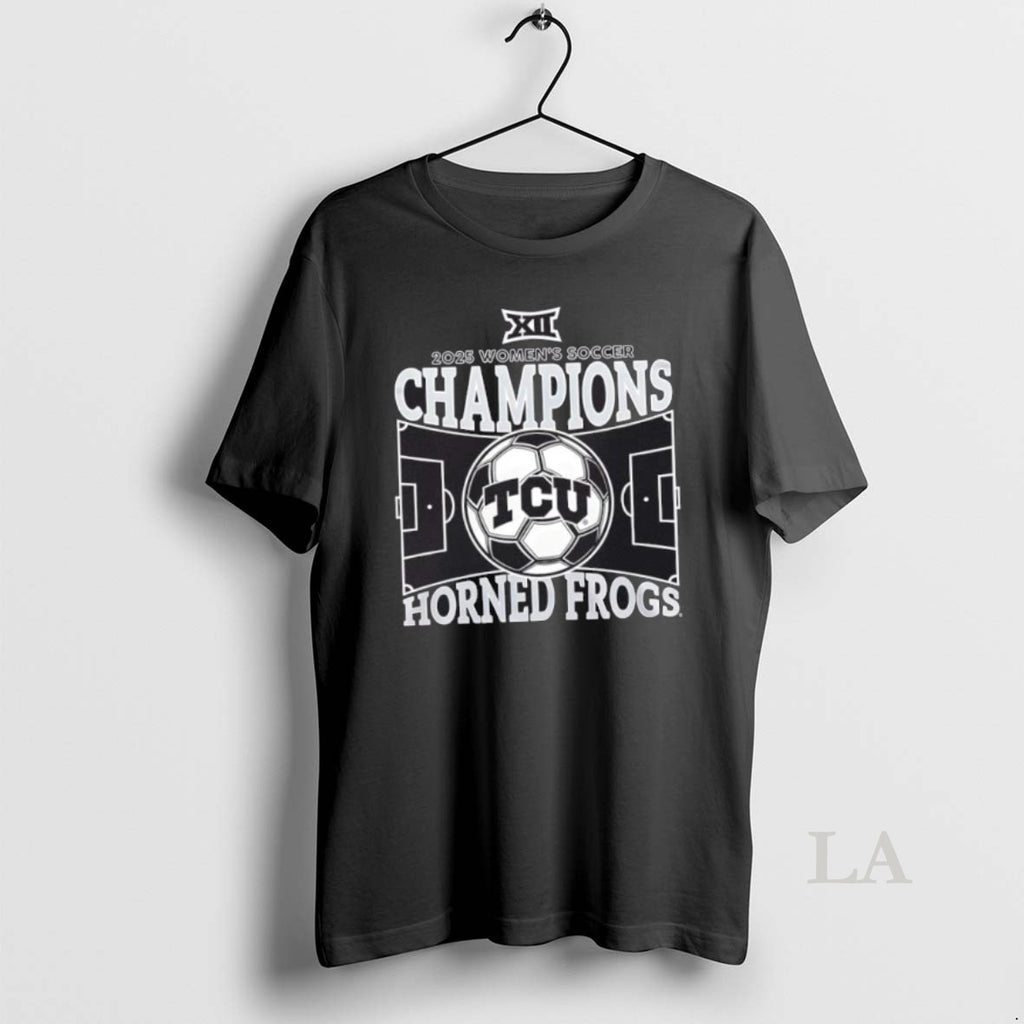 Original 2025 Big 12 Regular Season Champions Tcu Horned Frogs 2 Sided Shirt Hoodie Sweatshirt | PurePodTees.com