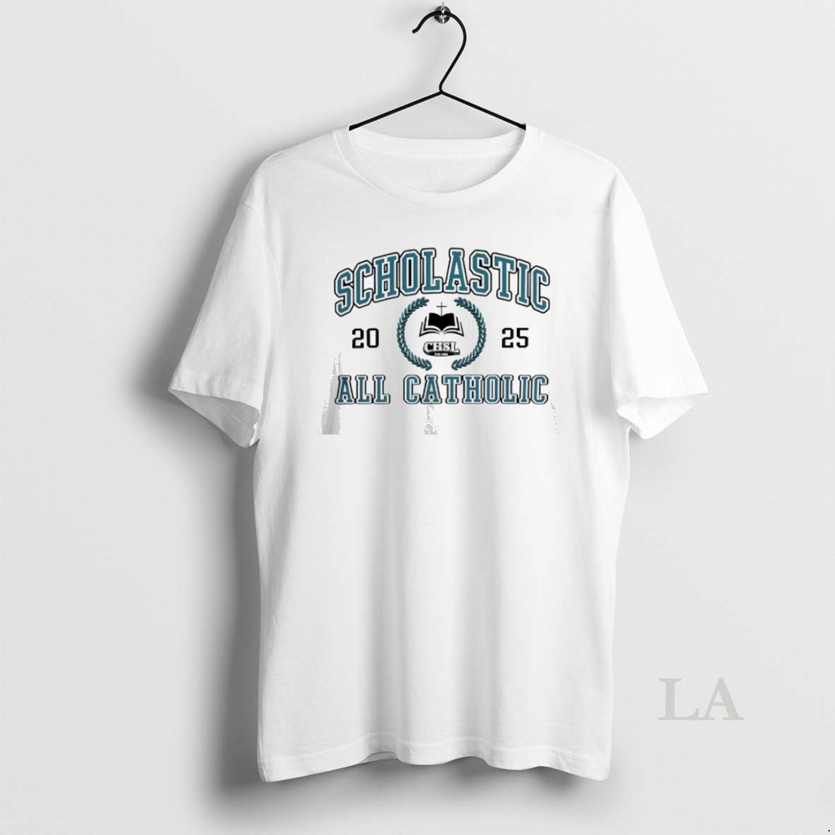 Original 2025 Chsl Scholastic All Catholic Logo Shirt Hoodie Sweatshirt | PurePodTees.com