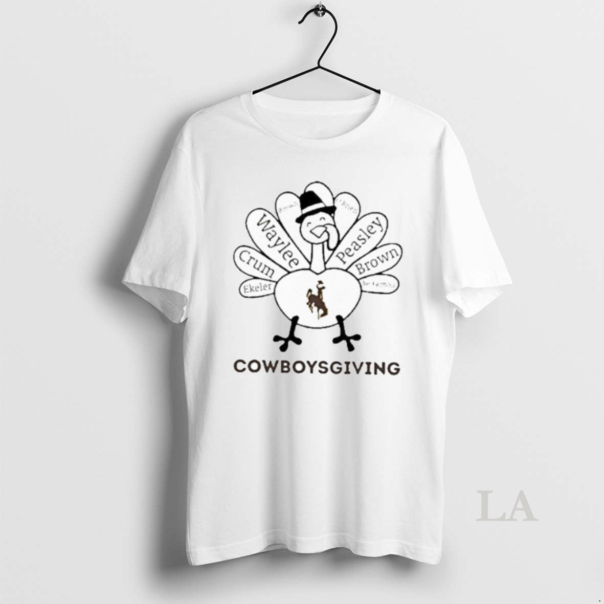 Original 2025 Cowboysgiving Wyoming Cowboys X Thanksgiving Shirt Hoodie Sweatshirt | PurePodTees.com