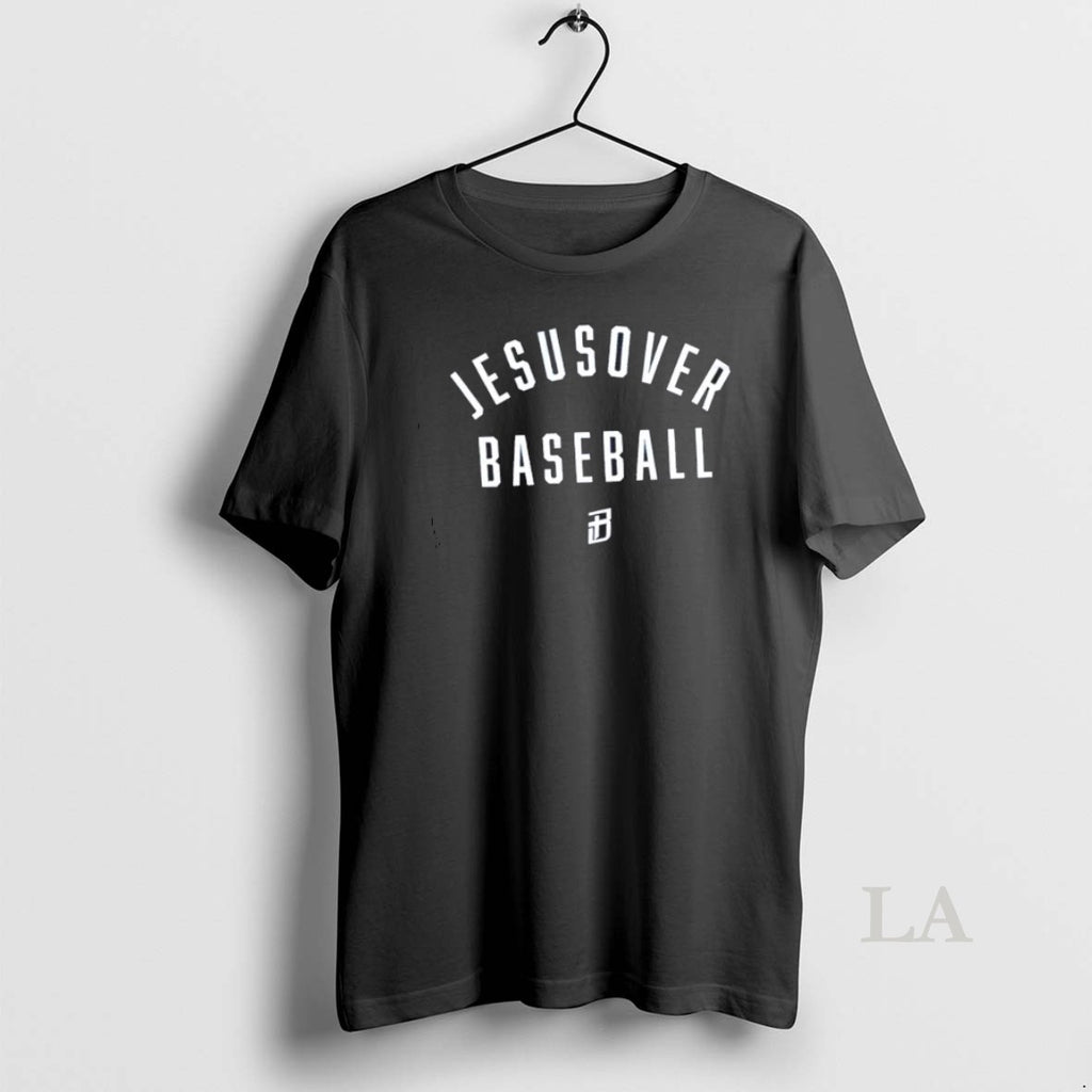 Original 2025 Jesus Over Baseball Los Angeles Dodgers 2 Sided