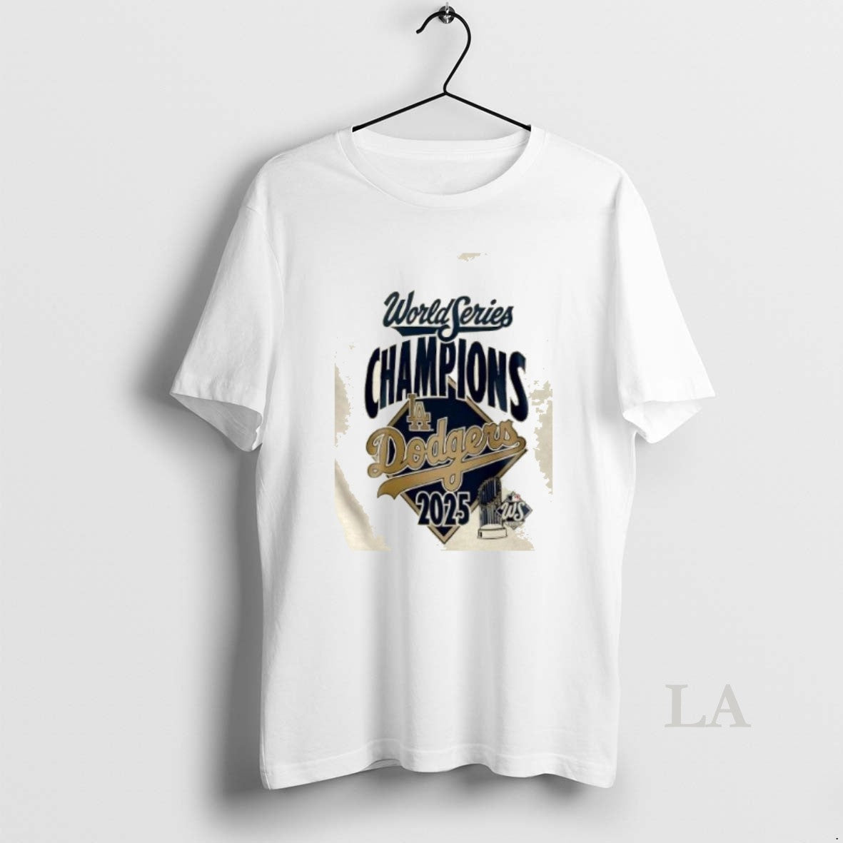 Original 2025 Los Angeles Dodgers Heather Grey World Series Champions 2 Sided Shirt Hoodie Sweatshirt | PurePodTees.com