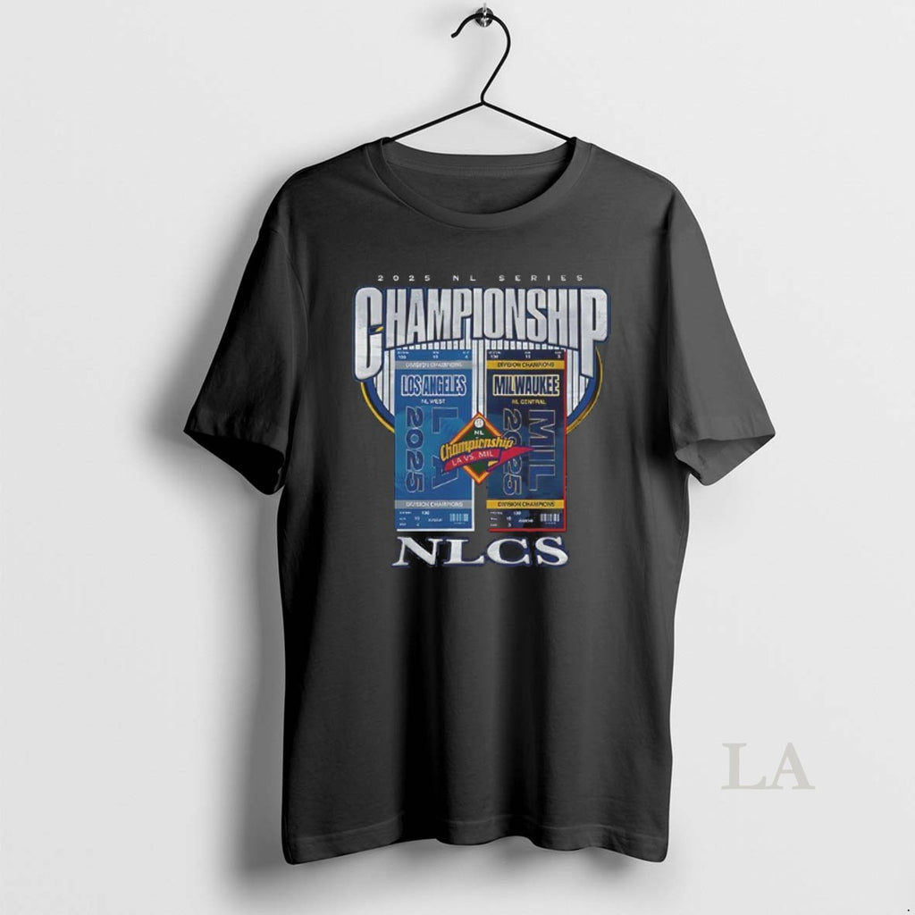 Original 2025 Nl Series Championship Los Angeles Milwaukee Nlcs La Vs Mil Division Champions Ticket