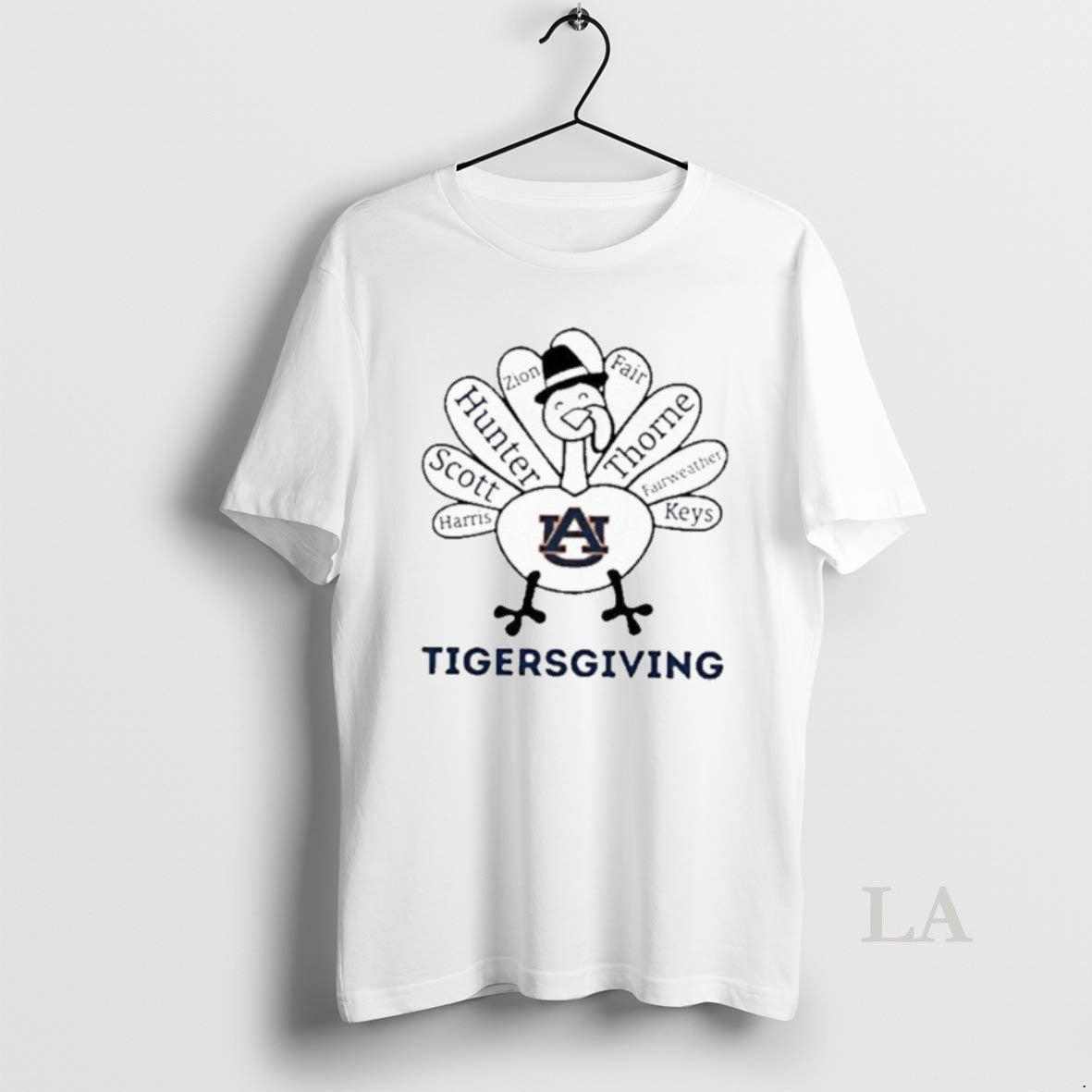 Original 2025 Tigersgiving Auburn Tigers X Thanksgiving Shirt Hoodie Sweatshirt | PurePodTees.com