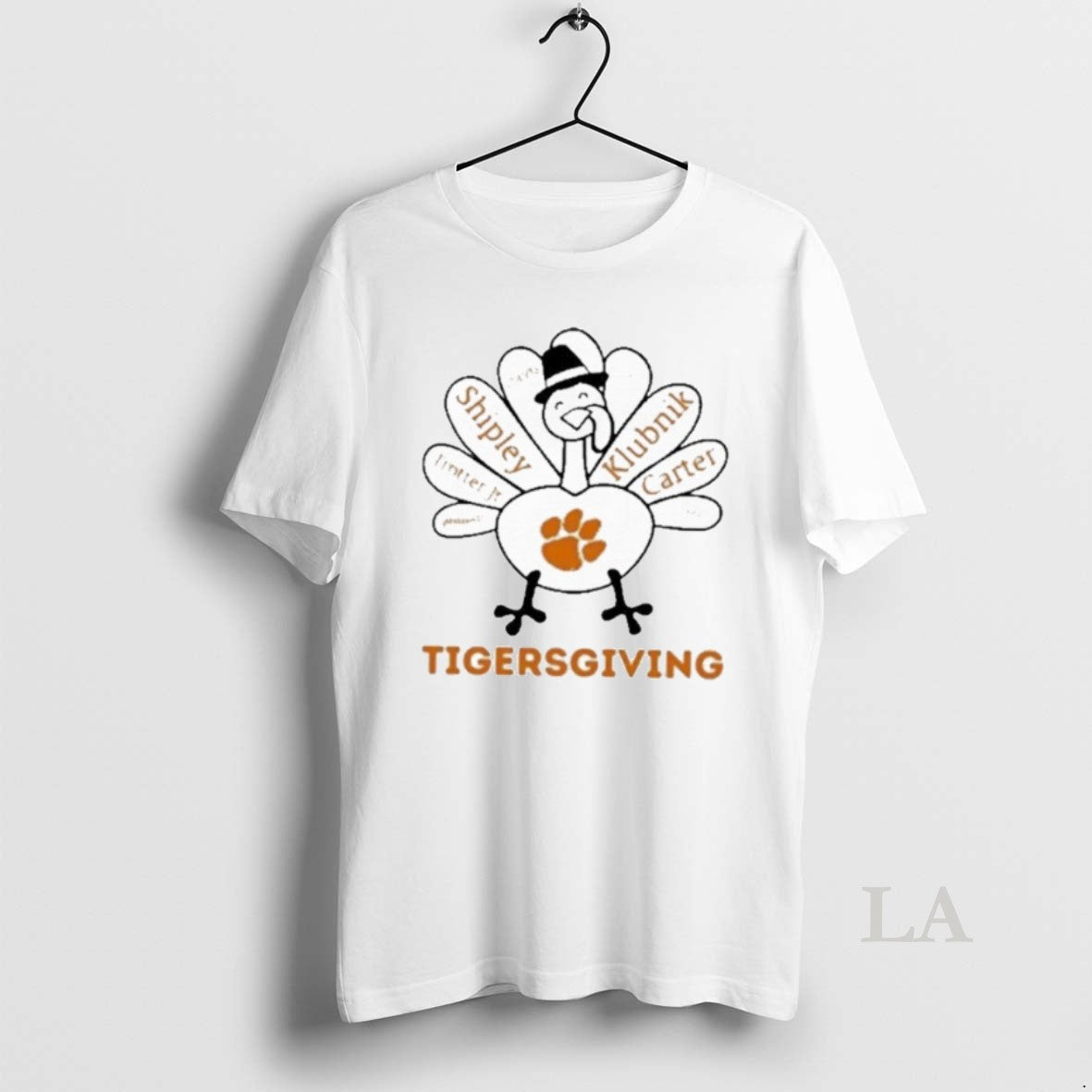 Original 2025 Tigersgiving Clemson Tigers X Thanksgiving Shirt Hoodie Sweatshirt | PurePodTees.com