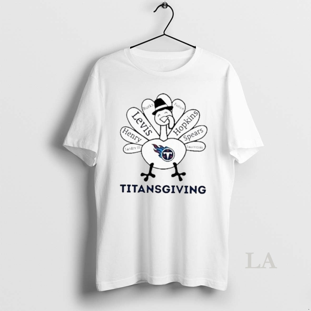 Original 2025 Titansgiving Tennessee Titans X Thanksgiving Shirt Hoodie Sweatshirt | PurePodTees.com