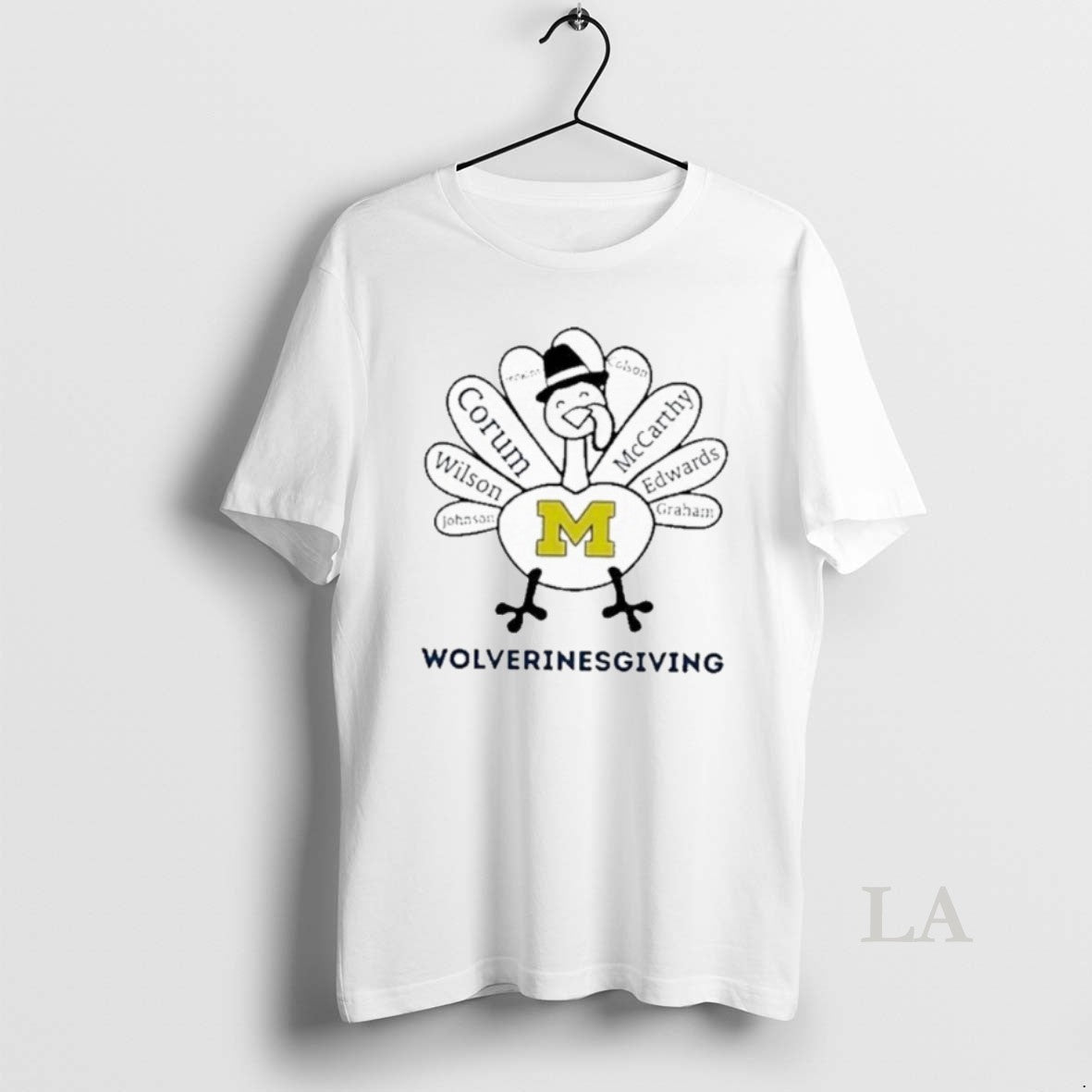Original 2025 Wolverinesgiving Michigan Wolverines X Thanksgiving Shirt Hoodie Sweatshirt | PurePodTees.com