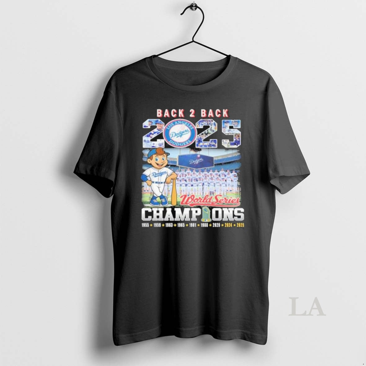 Original 2025 World Series Back 2 Back Champions Los Angeles Dodgers Shirt Hoodie Sweatshirt | PurePodTees.com