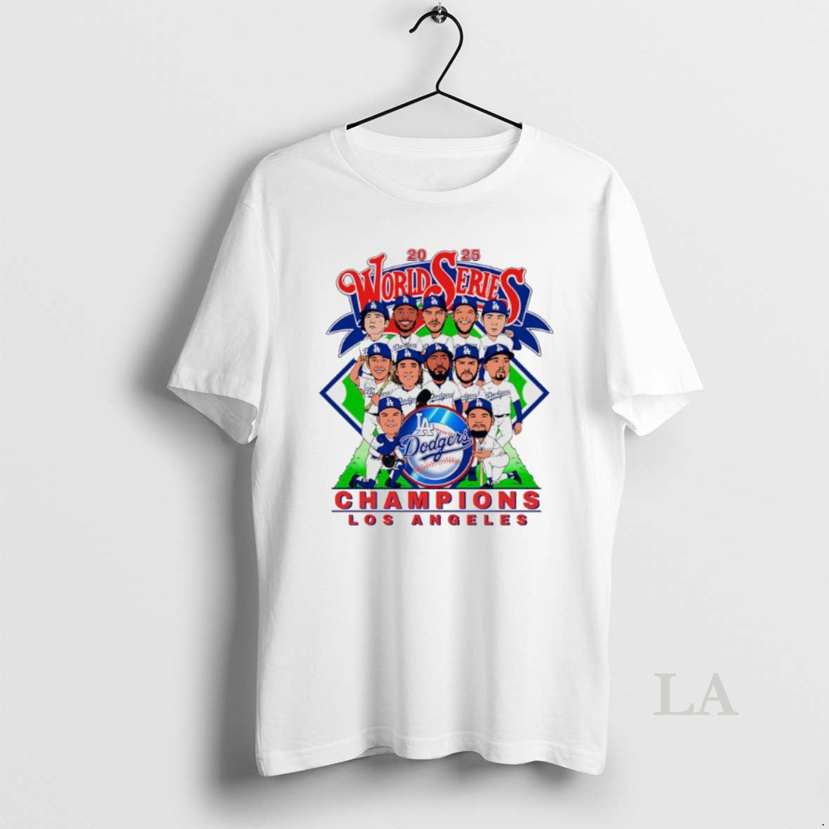 Original 2025 World Series Champions Los Angeles Dodgers Champions Shirt Hoodie Sweatshirt | PurePodTees.com
