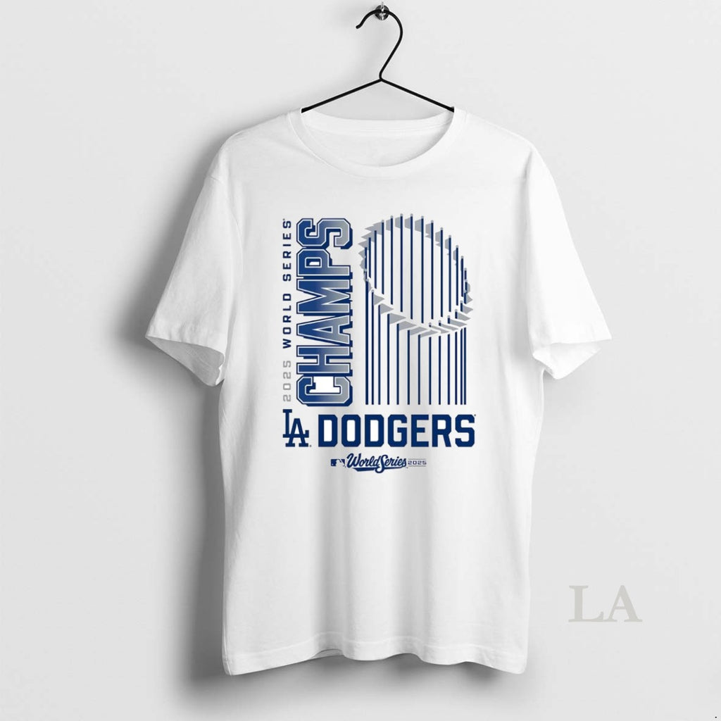 Original 2025 World Series Champions Los Angeles Dodgers Trophy Shirt Hoodie Sweatshirt | PurePodTees.com