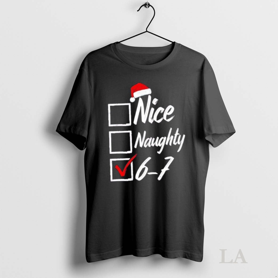 Original 6 7 Meme Nice Naughty 67 Christmas Brain Rot Shirt Hoodie Sweatshirt | PurePodTees.com