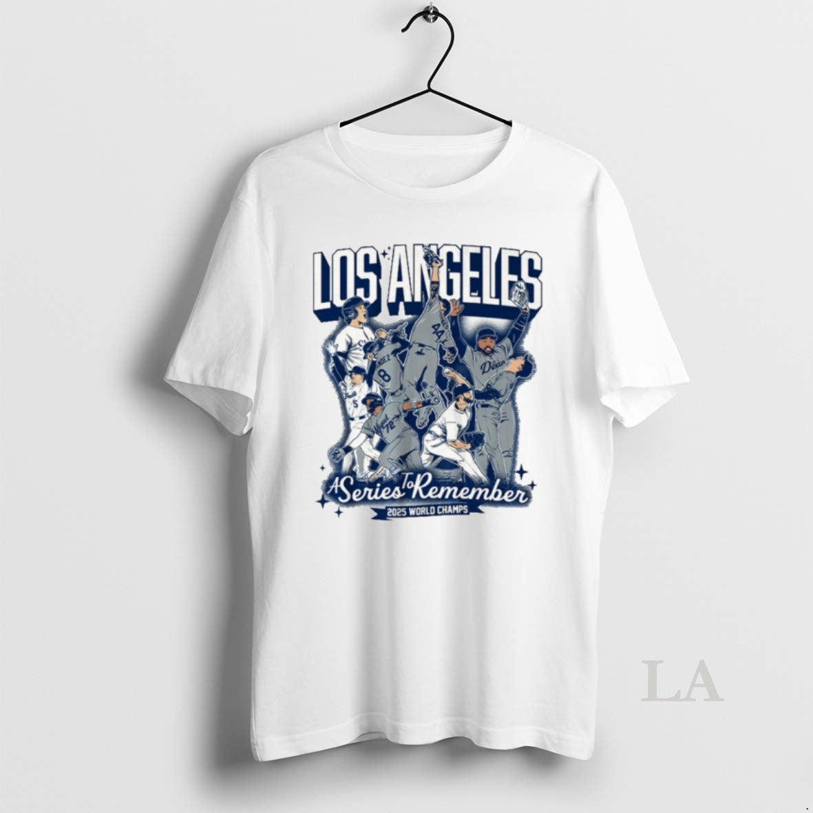 Original A Series To Remember 2025 World Champs Los Angeles Dodgers Mlb Shirt Hoodie Sweatshirt | PurePodTees.com