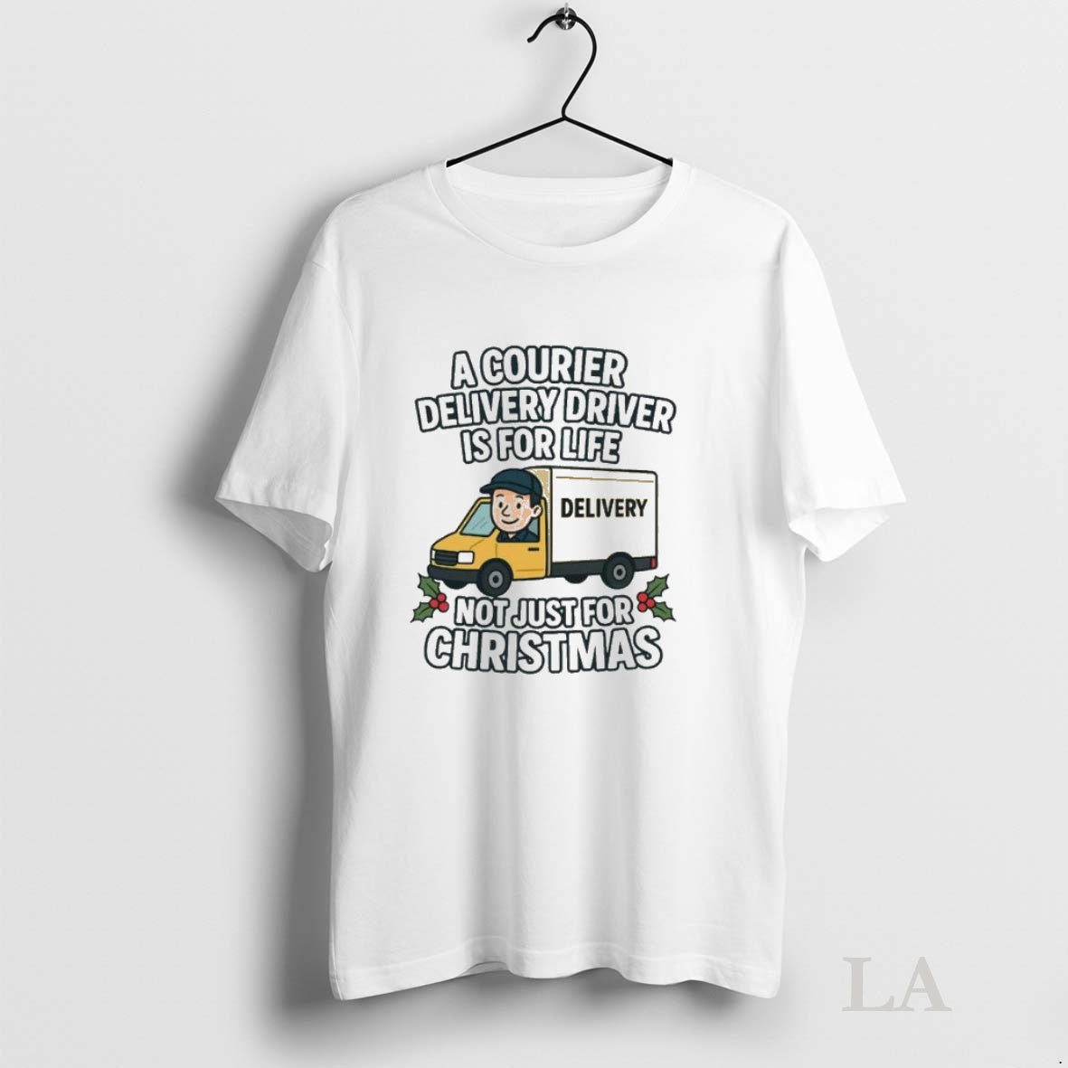 Original A Courier Delivery Driver Is For Life Not Just For Christmas Ornaments Shirt Hoodie Sweatshirt | PurePodTees.com
