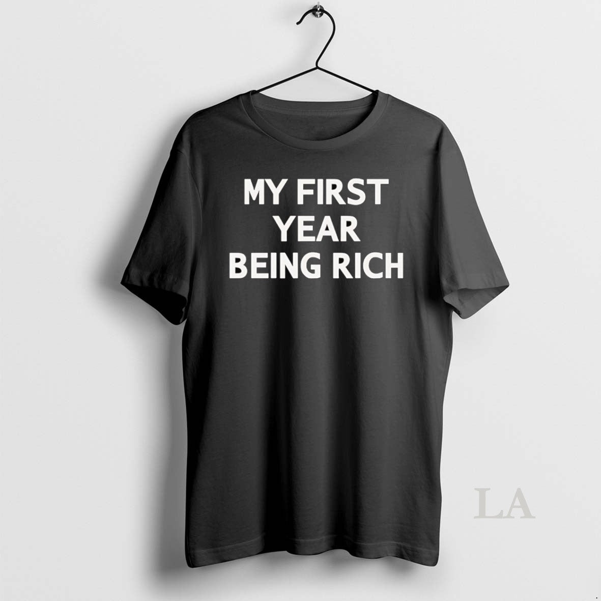 Original Asap Rocky Wearing My First Year Being Rich Shirt Hoodie Sweatshirt | PurePodTees.com