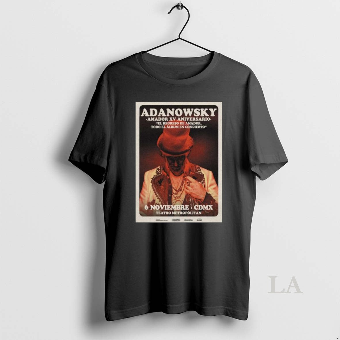 Original Adanowsky Cdmx Teatro Metropolitan November 6 2025 Long Sleve Shirt Hoodie Sweatshirt | PurePodTees.com