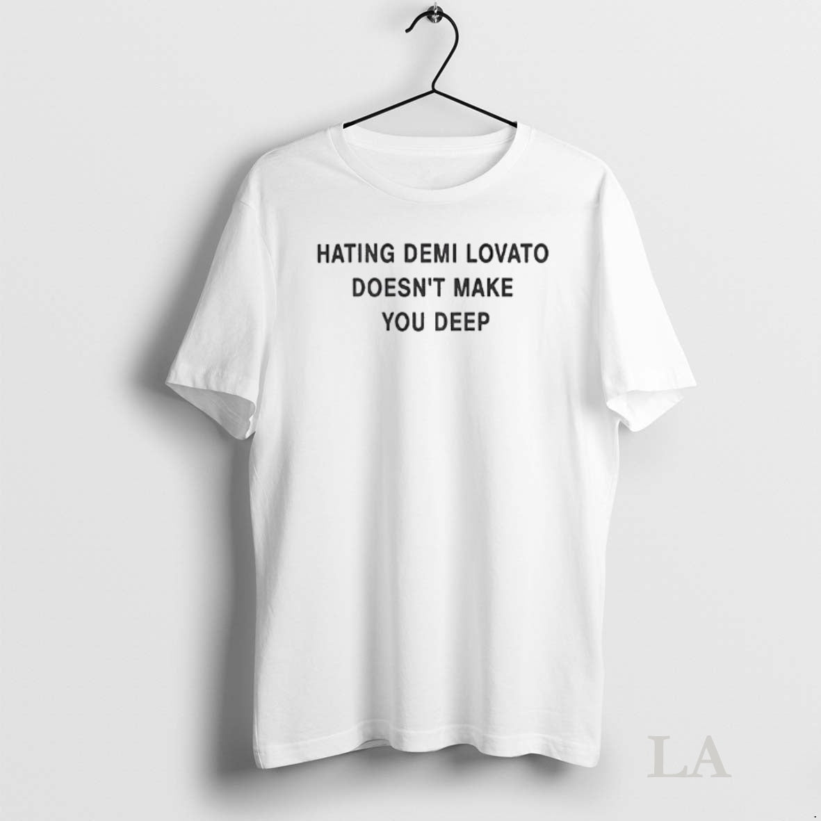 Original Addison Rae Wearing Hating Demi Lovato Doesnt Make You Deep Shirt Hoodie Sweatshirt | PurePodTees.com