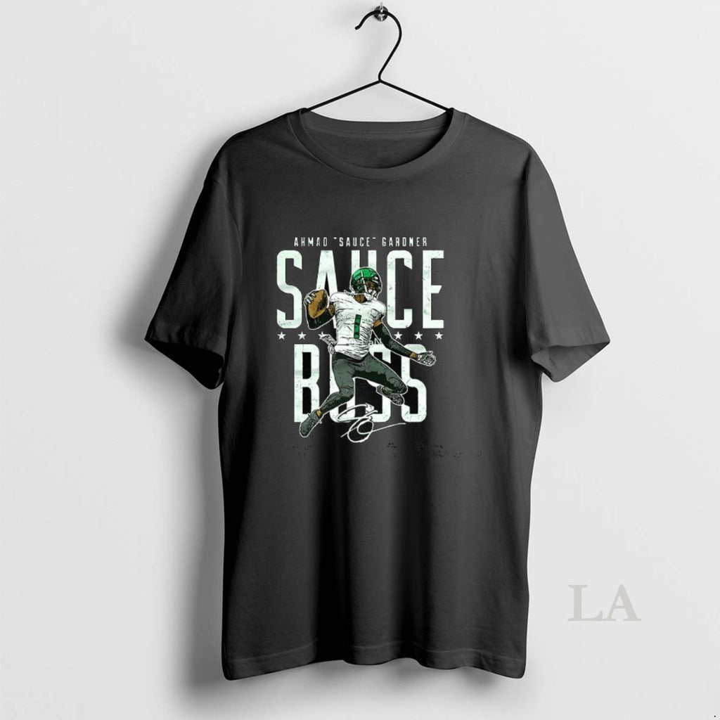 Original Ahmad Sauce Gardner New York Jets Football Signature Shirt Hoodie Sweatshirt | PurePodTees.com