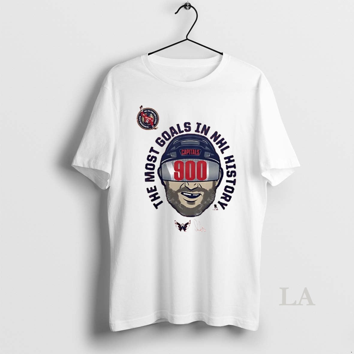Original Alex Ovechkin 900 Career Goals Signature 2 Sided Shirt Hoodie Sweatshirt | PurePodTees.com