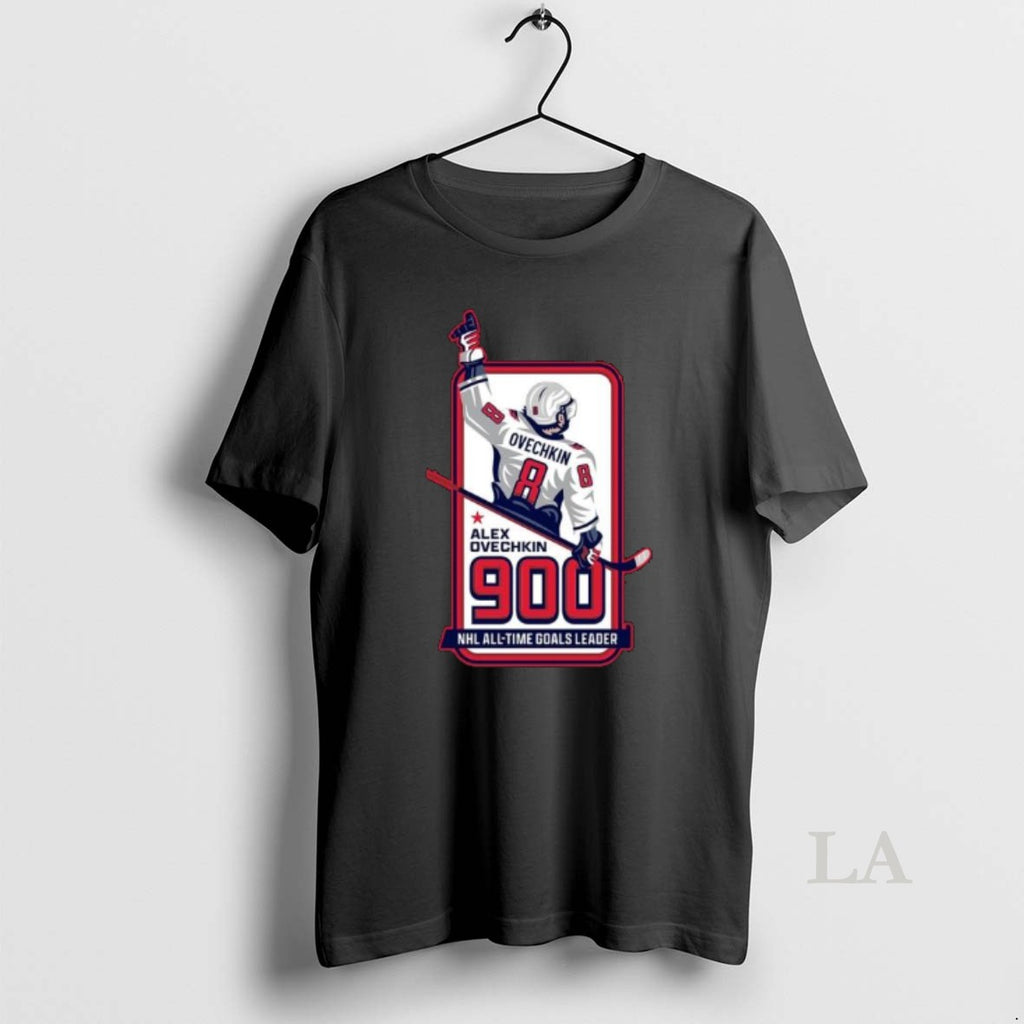 Original Alex Ovechkin Nhl 900 Goals Logo Shirt Hoodie Sweatshirt | PurePodTees.com