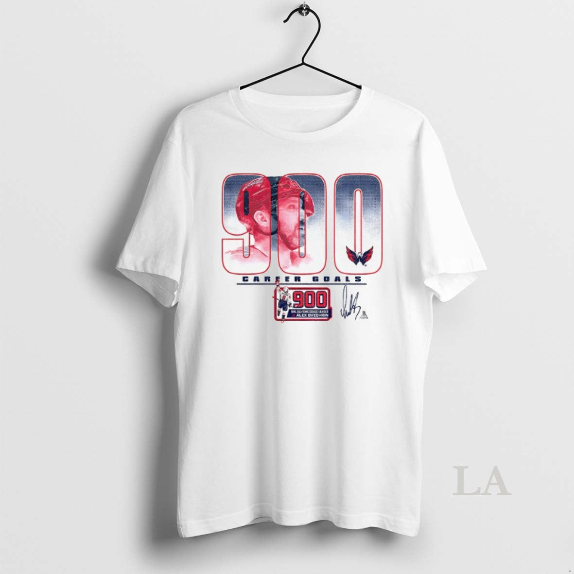 Original Alexander Ovechkin Washington Capitals 900th Career Goal Hockey Nhl Signature Vintage Shirt Hoodie Sweatshirt