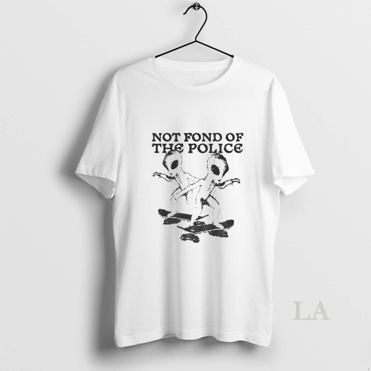 Original Alien Not Fond Of The Police Shirt Hoodie Sweatshirt | PurePodTees.com
