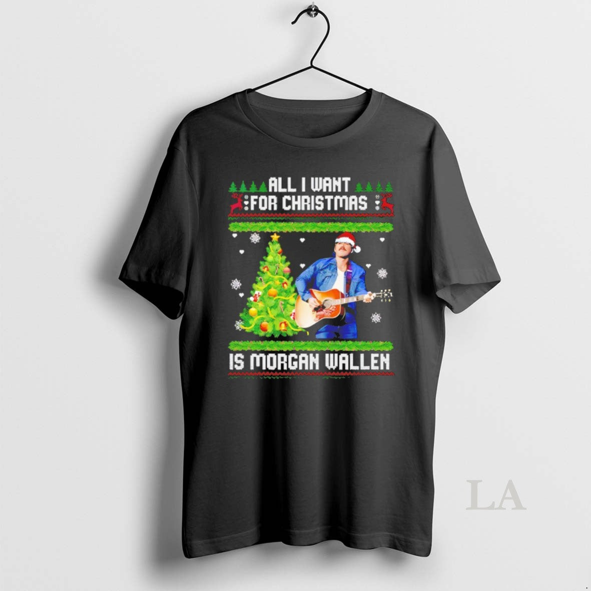 Original All I Want For Christmas Is Morgan Wallen Shirt Hoodie Sweatshirt | PurePodTees.com
